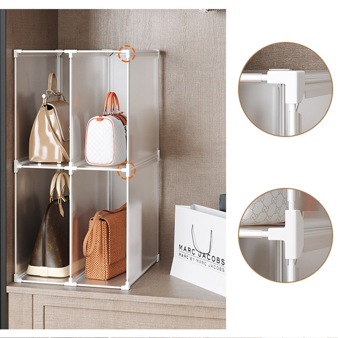 2 Tier PP Plastic Bag Box