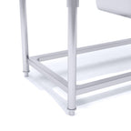 Commercial Stainless Steel Right Dual Sink Bench 160*70*85