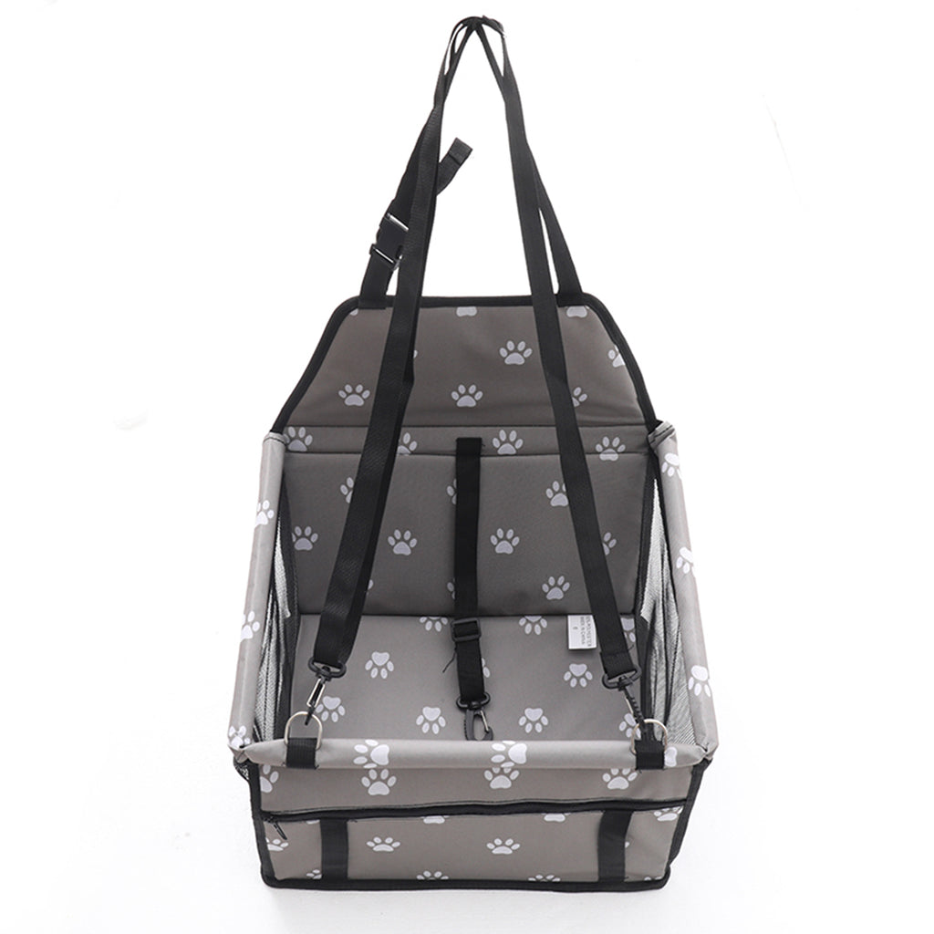 Waterproof Car Seat Pet Booster Grey