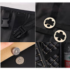 High Quality Leather Car Back Seat Organizer Interior Accessories Black