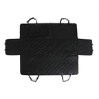 600D Oxford Waterproof Pet Back Seat Mat Black