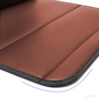 Leather Car Boot Foldable Trunk Cargo Organizer Box Coffee Large