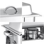 Stainless Steel Chafing Food Warmer 9L