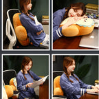 58cm Smiley Face Toast Bread Cushion