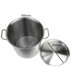 143L Top Grade 18/10 Stainless Steel Stockpot