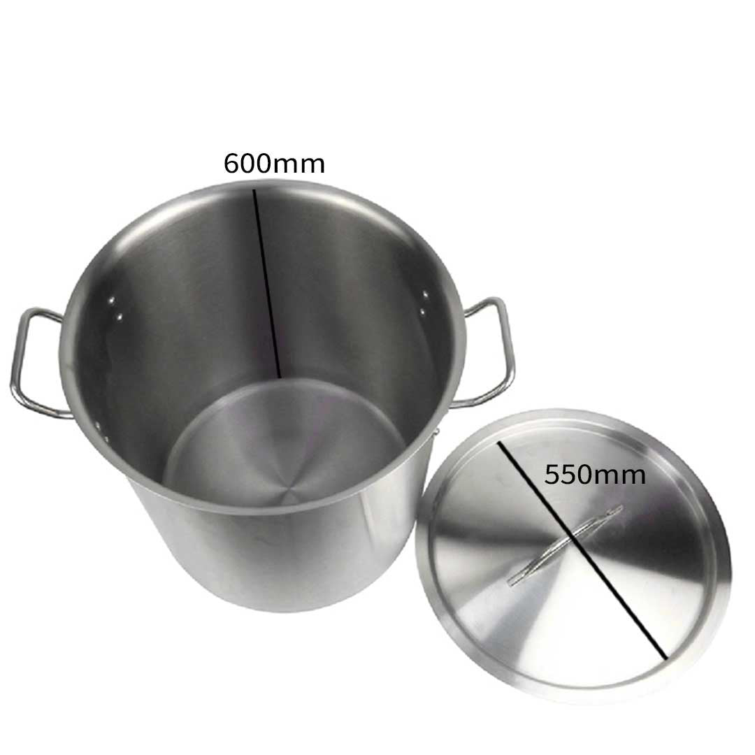 143L Top Grade 18/10 Stainless Steel Stockpot