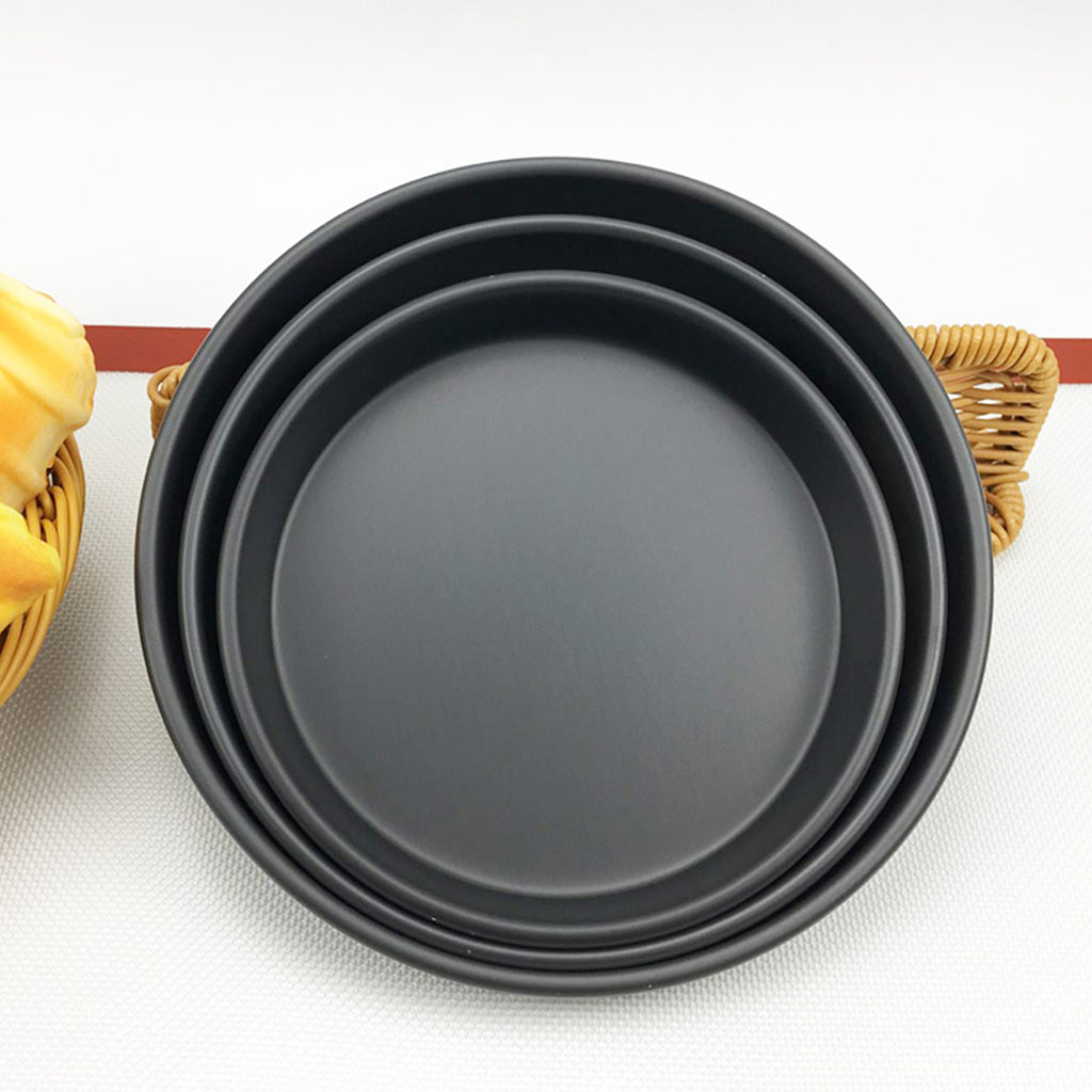 8-inch Round Steel Pizza Tray Oven Baking Pan