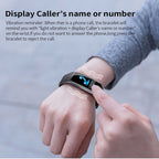 Smart Watch Fitness Tracker Red