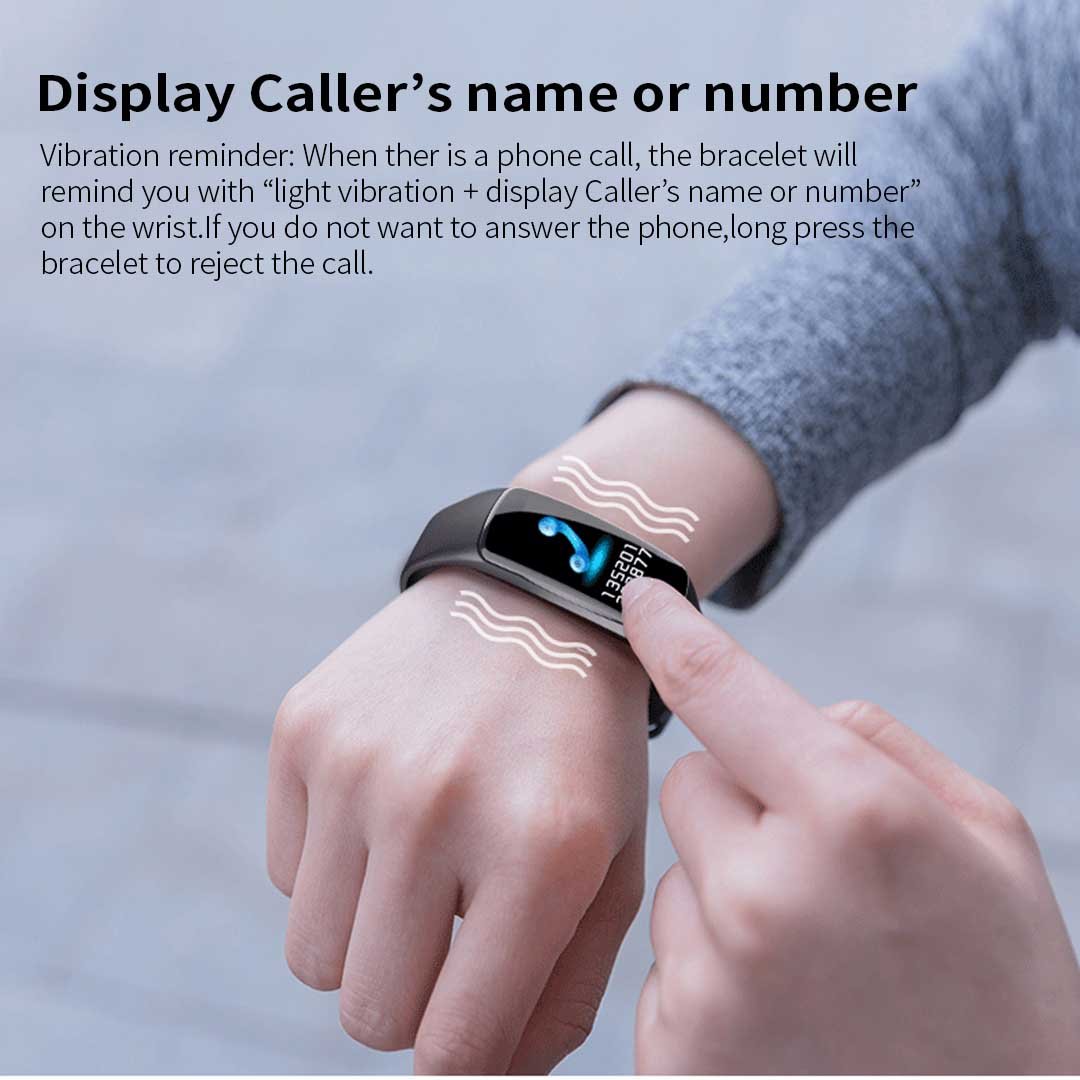 Smart Watch Fitness Tracker Red