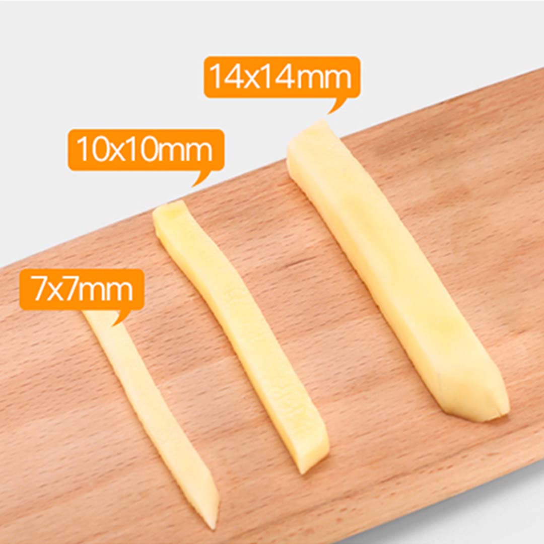 Commercial Potato Cutter Stainless Steel 3 Blades