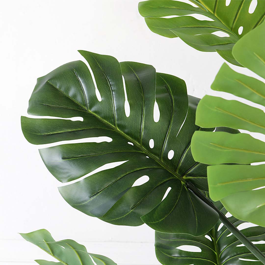80cm Artificial Potted Turtle Back Plant