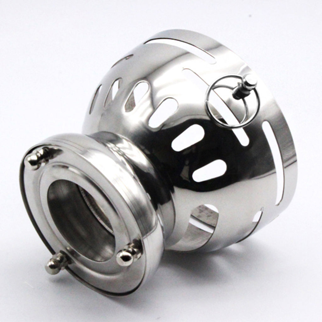 Stainless Steel Single Hot Pot with Glass Lid