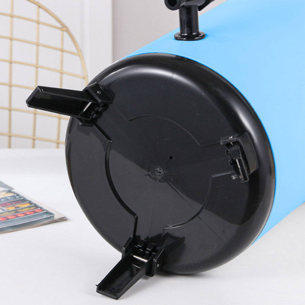 8L Stainless Steel Milk Tea Barrel with Faucet Blue