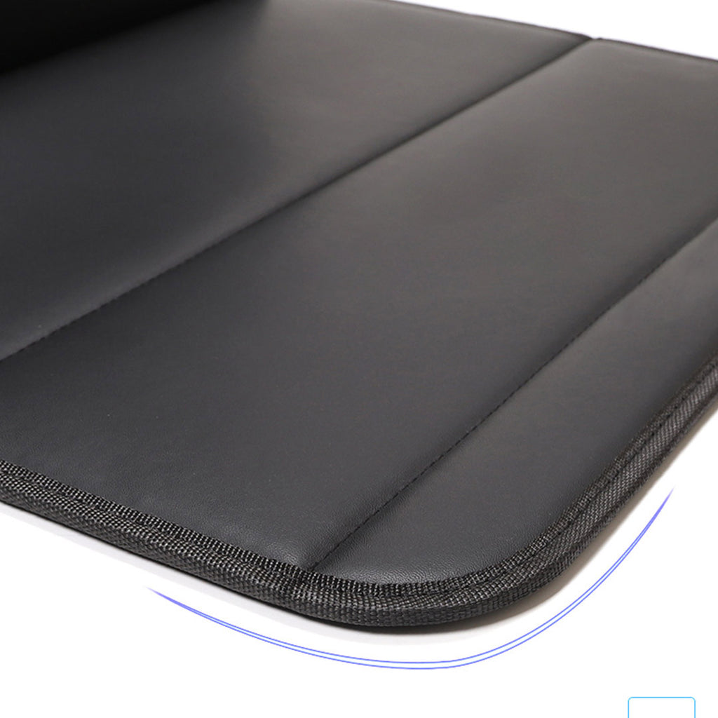 Leather Car Boot Foldable Trunk Cargo Organizer Box Black Small