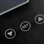 Digital Glass LCD Scales Black