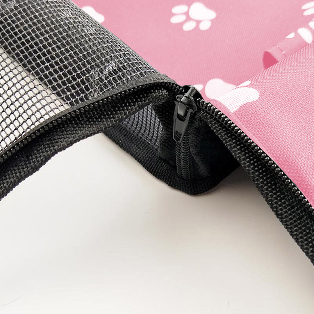 Waterproof Car Seat Pet Booster Pink