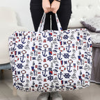 Nautical Icon Large Storage Luggage Bag