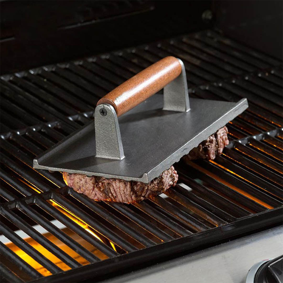 Cast Iron Meat Press Weight Plate
