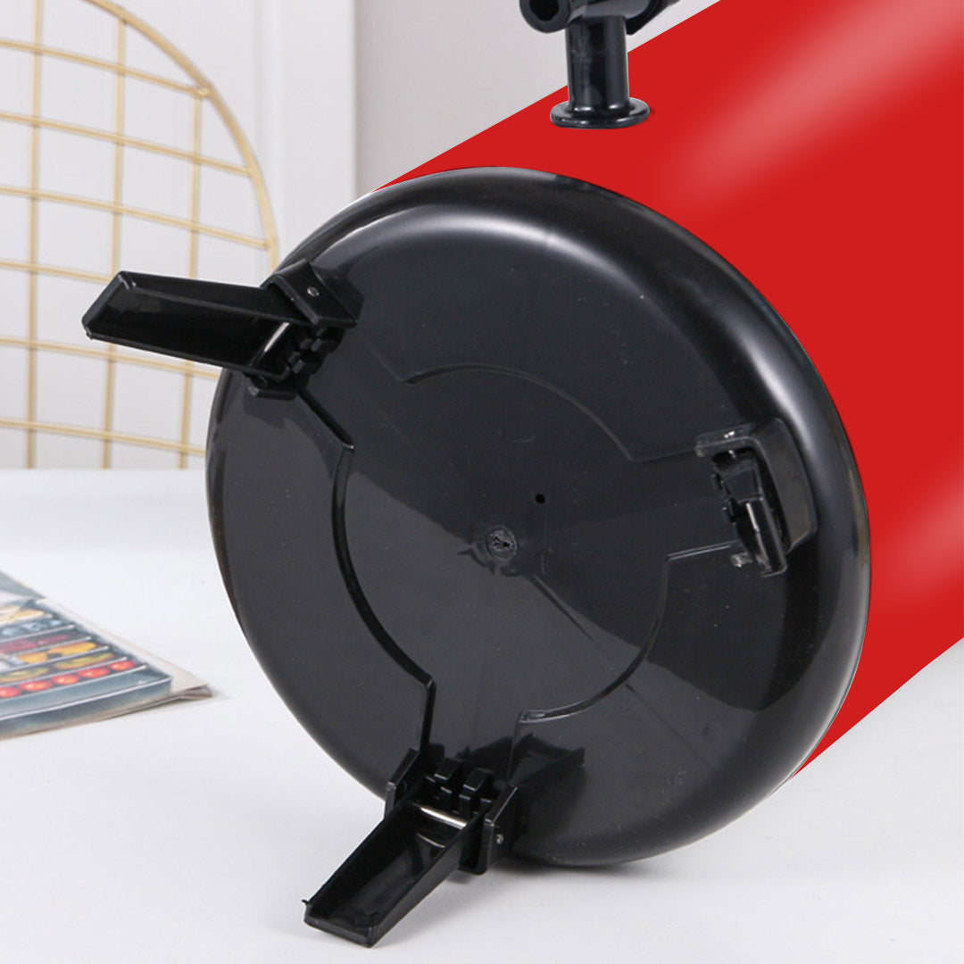 8L Stainless Steel Milk Tea Barrel with Faucet Red