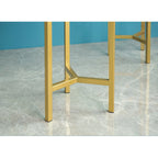 45CM Reversible Gold Metal Plant Pots Holders Rack