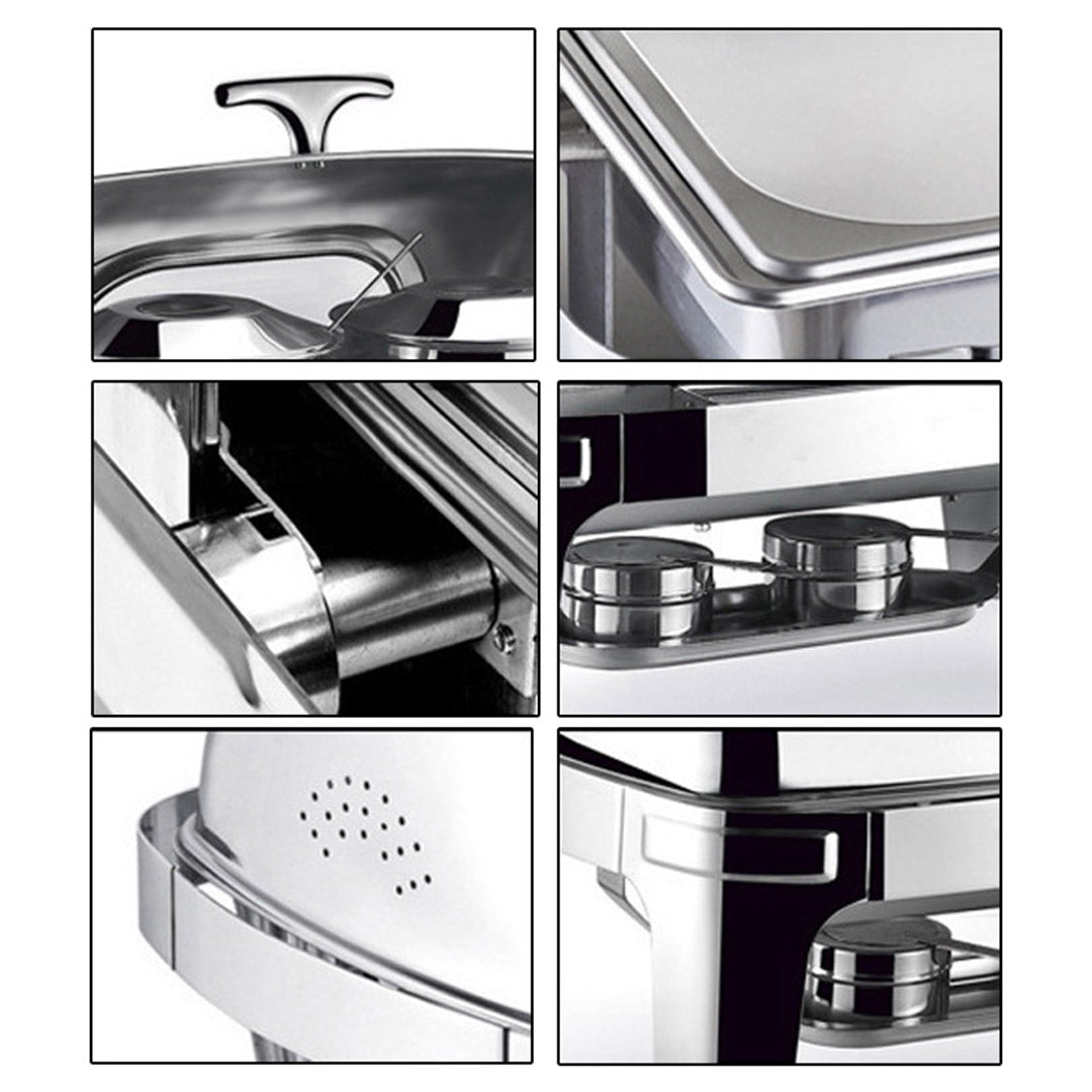 6.5L Double Bowl Chafing Dish