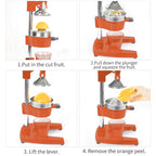 Commercial Manual Juicer Orange