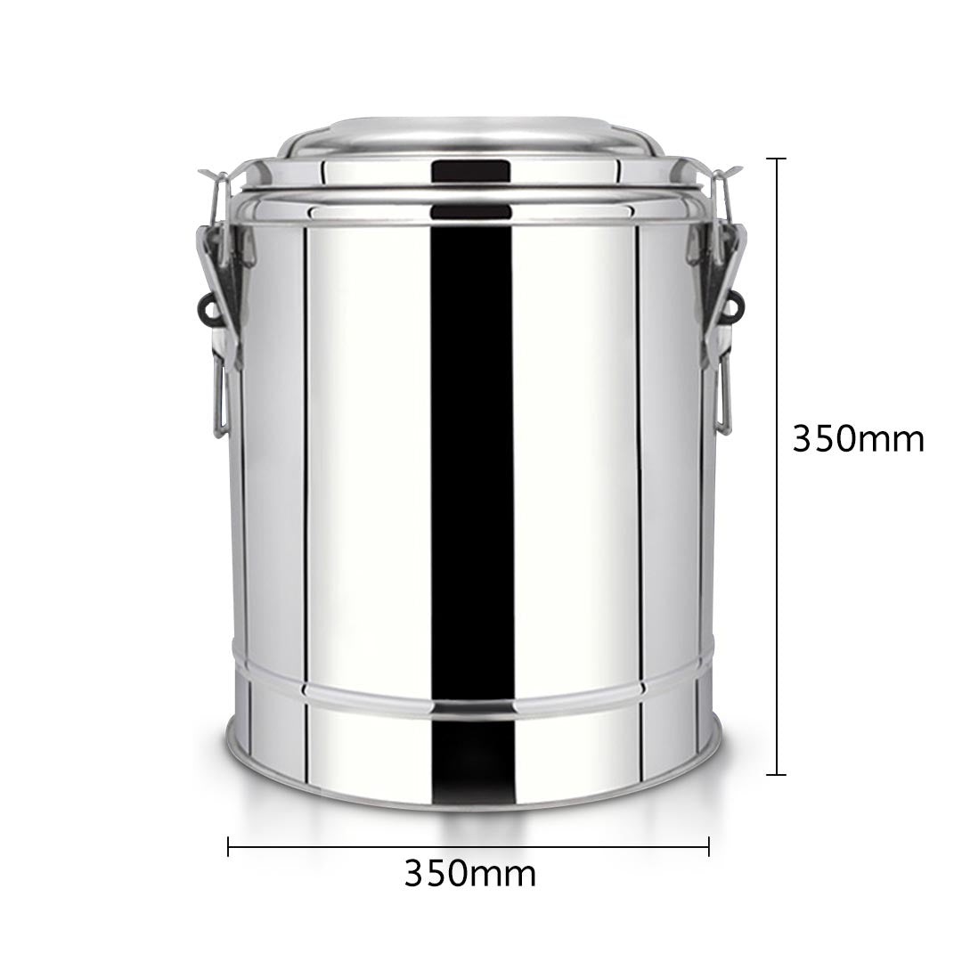 22L Stainless Steel Insulated Stock Pot