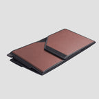 Leather Car Boot Foldable Trunk Cargo Organizer Box Coffee Large