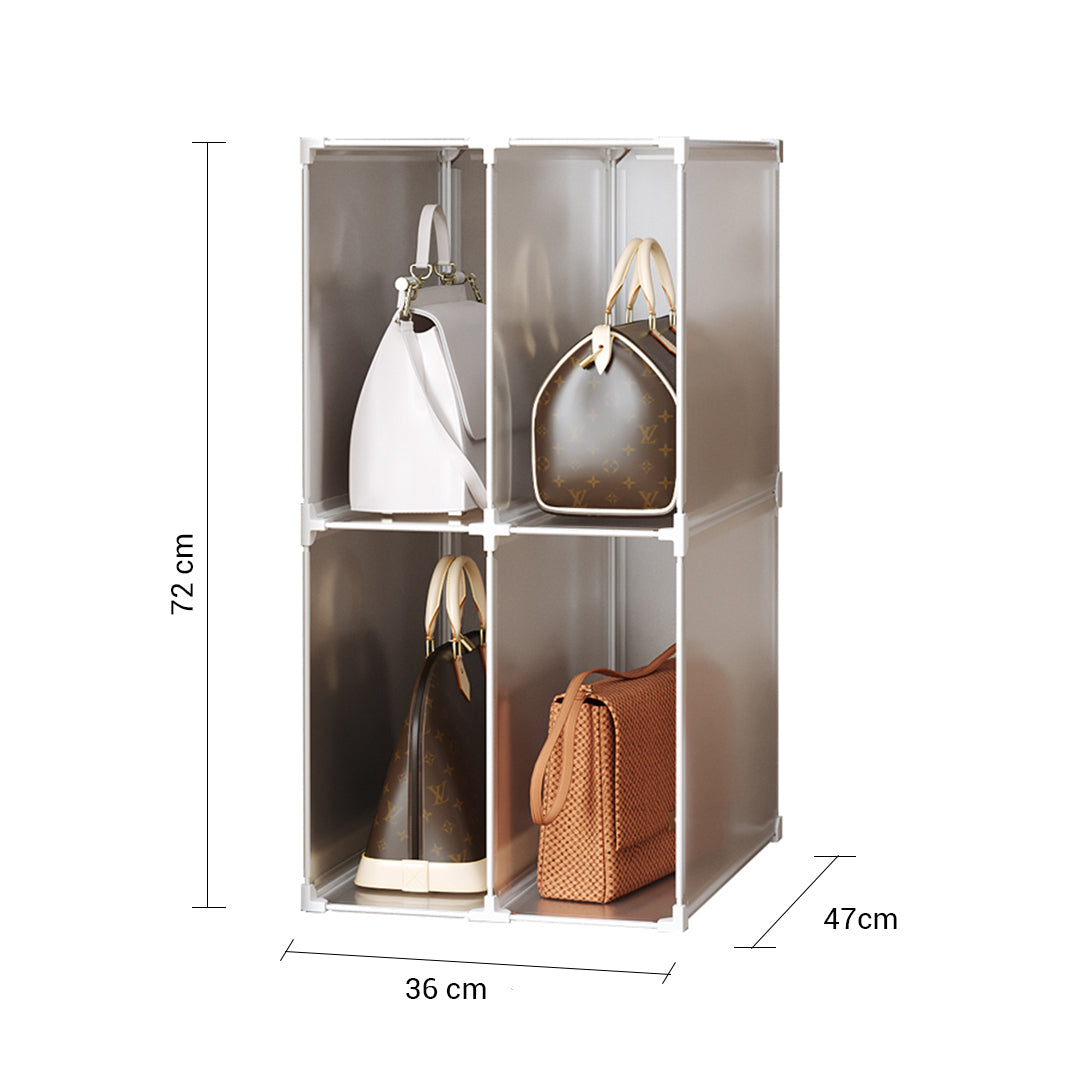 2 Tier PP Plastic Bag Box