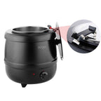 10L Commercial Electric Soup Maker Black