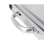 Stainless Steel Chafing Food Warmer Triple Tray