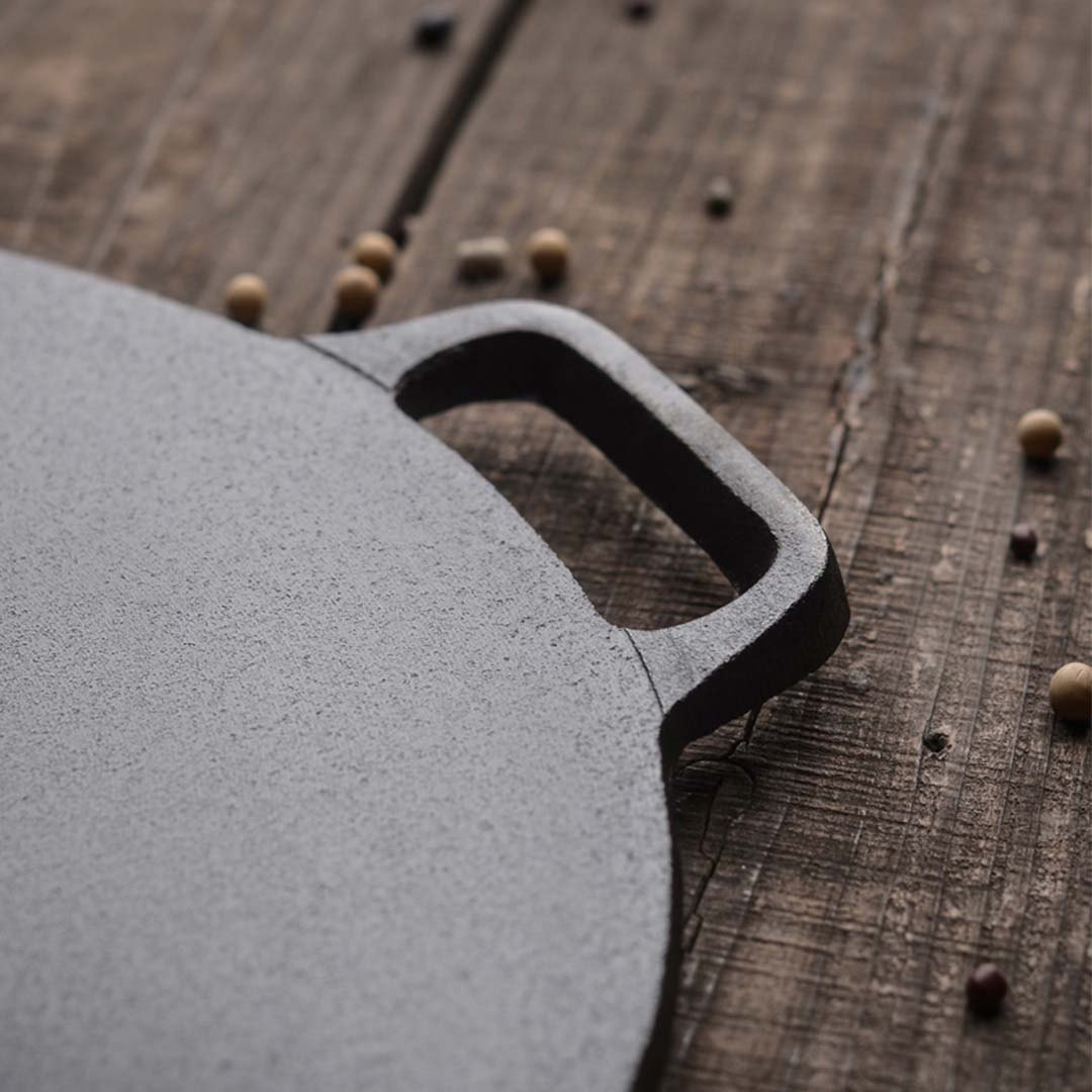 SOGA 37cm Cast Iron Crepes Pan Bakeware