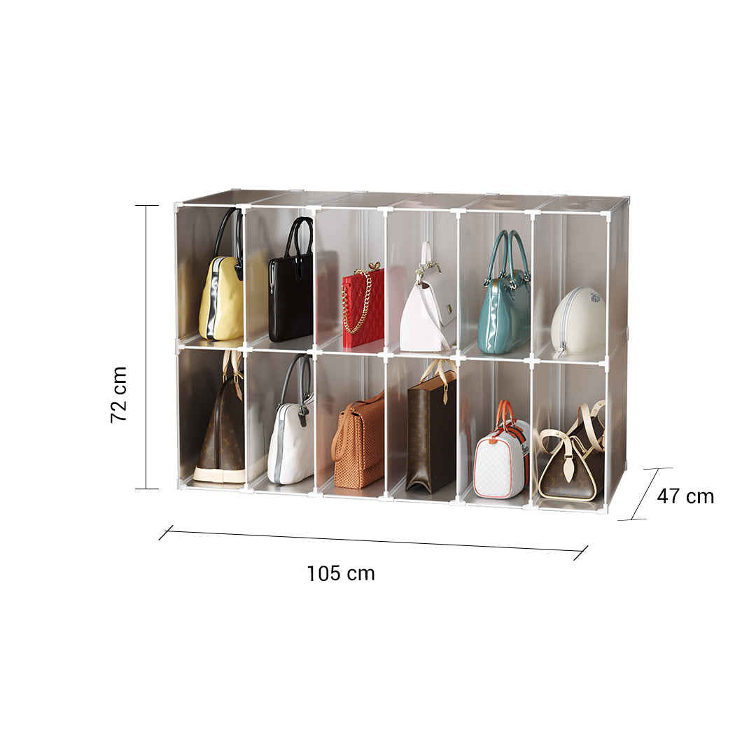 12-Cube Portable Bag Box