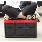 56L Collapsible Car Trunk Storage Box Black
