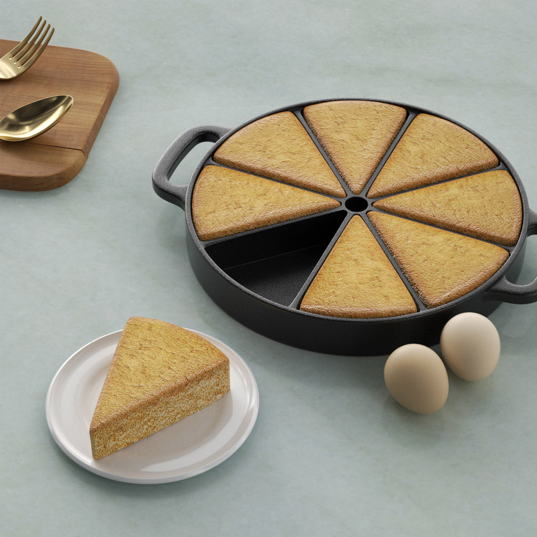 21.5CM Cast Iron Baking Pan