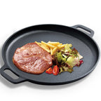 Cast Iron Sizzle Frying Pan 35cm