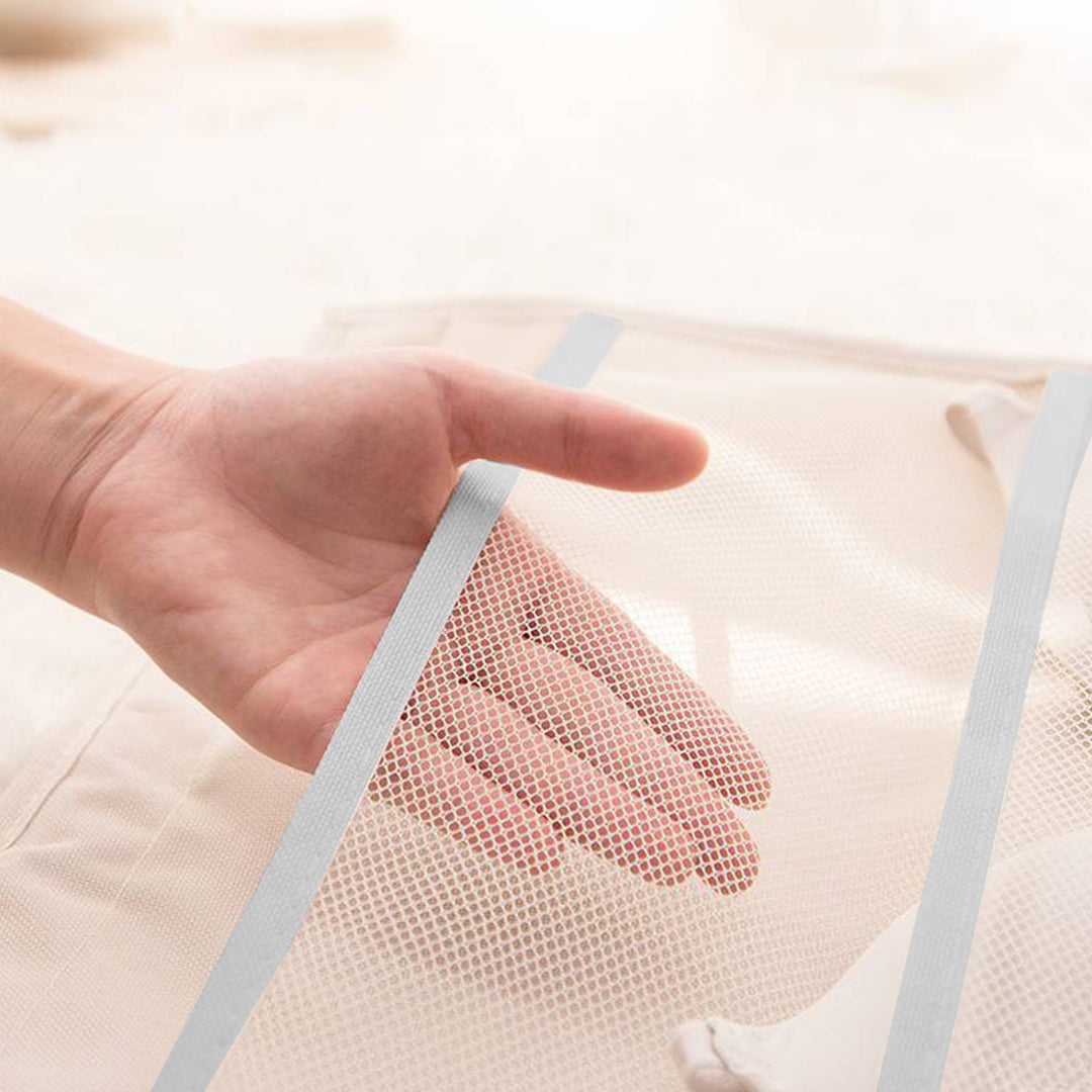 White Dual Hanging Storage Bag