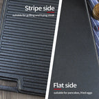 45cm Rectangular Cast Iron BBQ Grill Tray with Handle
