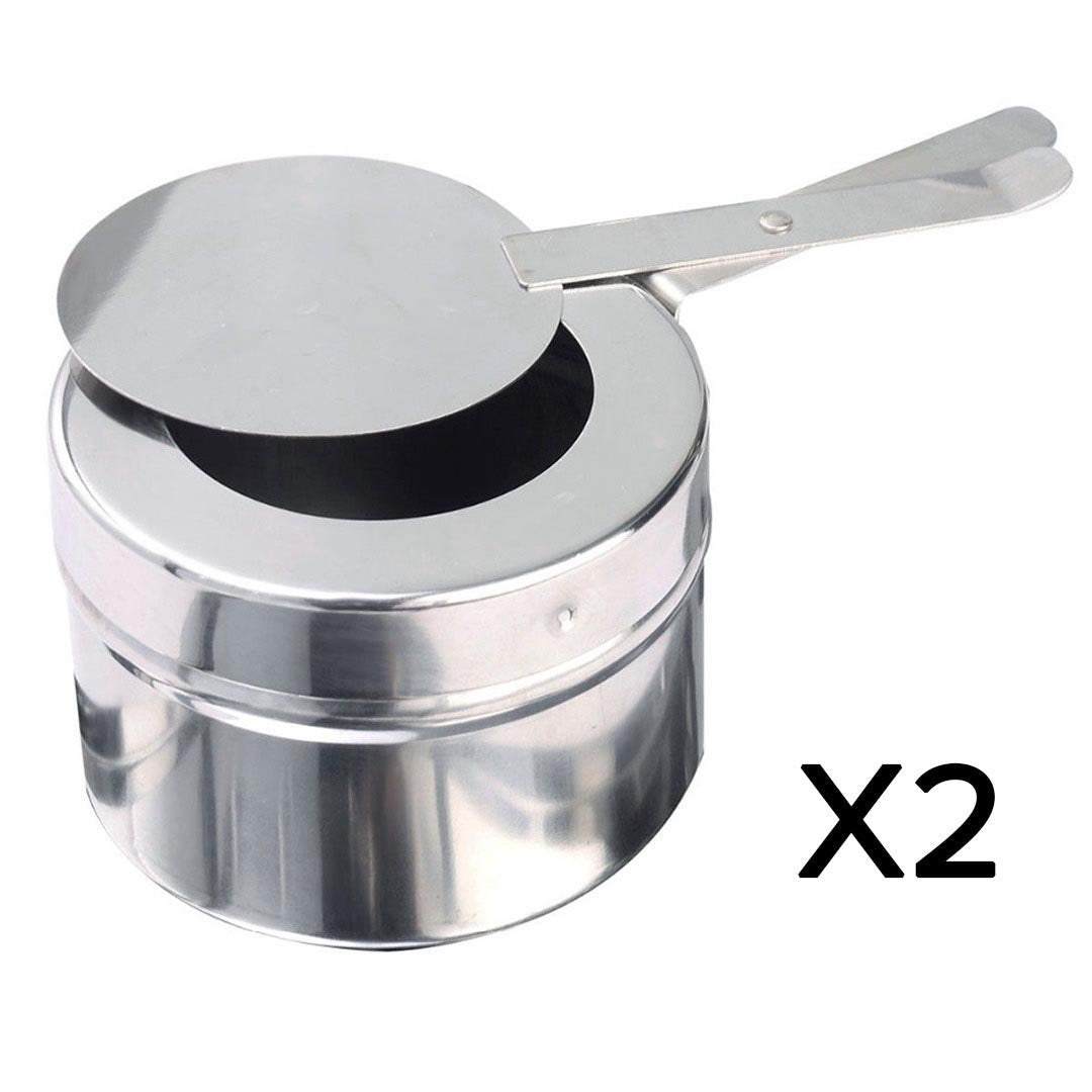 3L Triple Tray Stainless Steel Roll Top Food Warmer