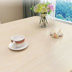 White Foldable Portable Standing Legs Square Table