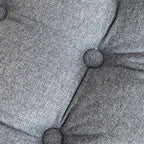 45cm Silver Wedge Lumbar Pillow