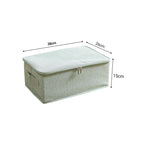 Green Small Double Zipper Storage Box