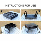 Portable Mini Folding Box-type Grill