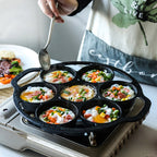 32cm Cast Iron Takoyaki Maker 7 Hole Mold
