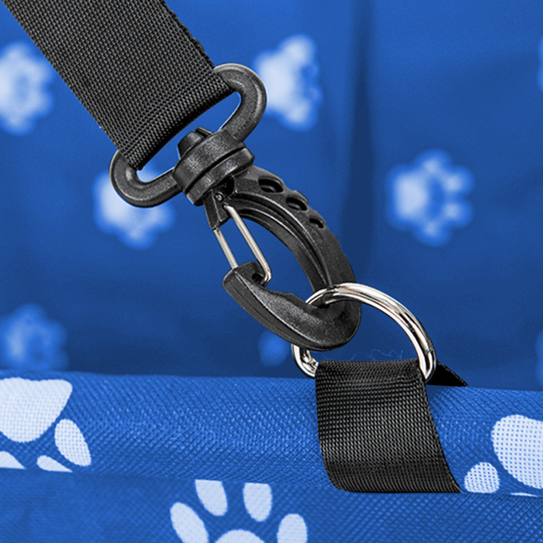 Waterproof Car Seat Pet Booster Blue