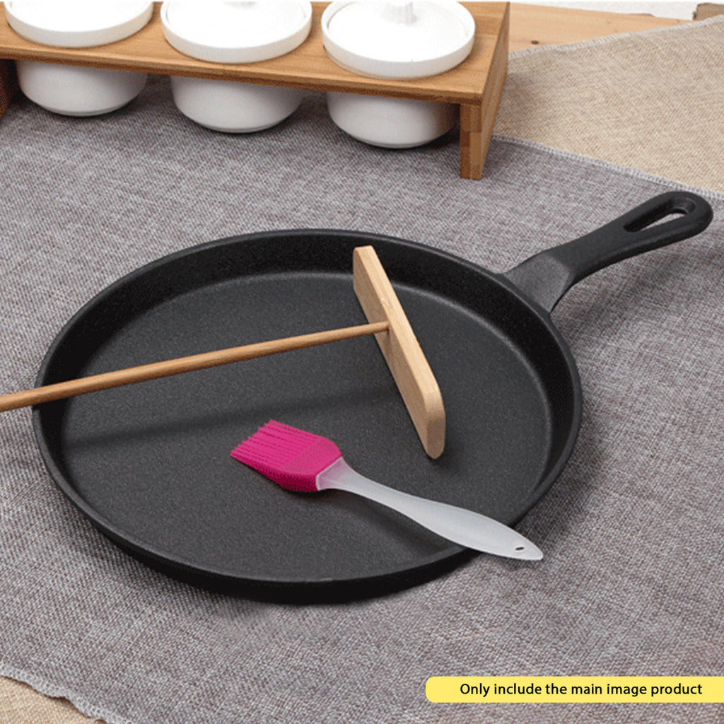 26cm Round Cast Iron Frying Pan