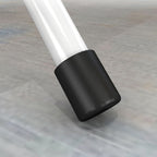 White Foldable Portable Standing Legs Square Table