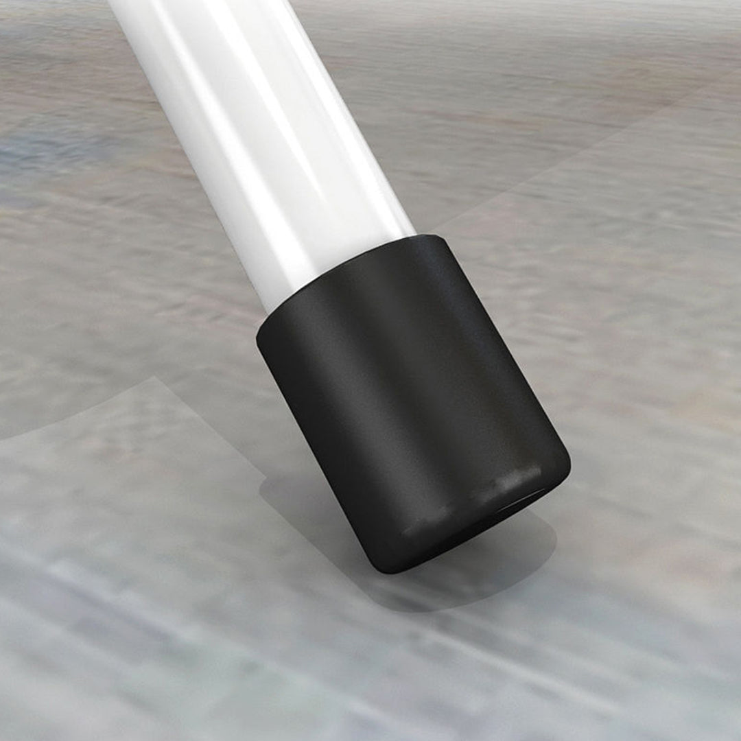 White Foldable Portable Standing Legs Square Table