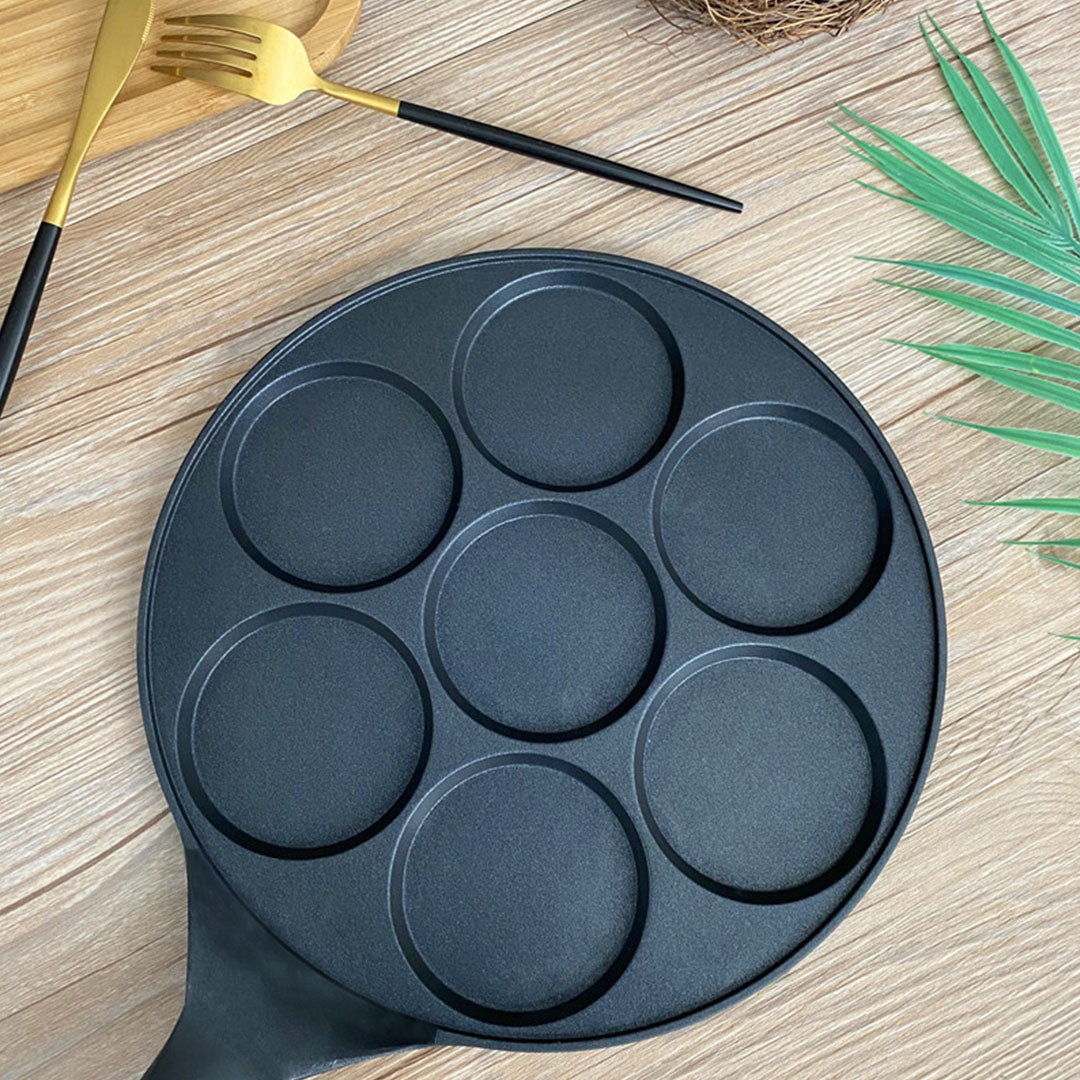 23cm Takoyaki Fry Pan 7 Hole Mold