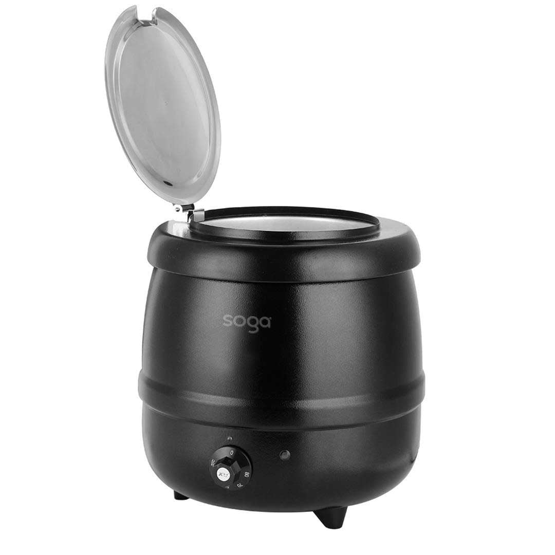 10L Commercial Electric Soup Maker Black